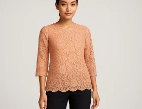 8 Inspirasi Baju Brokat dengan Celana yang Simpel dan Stylish