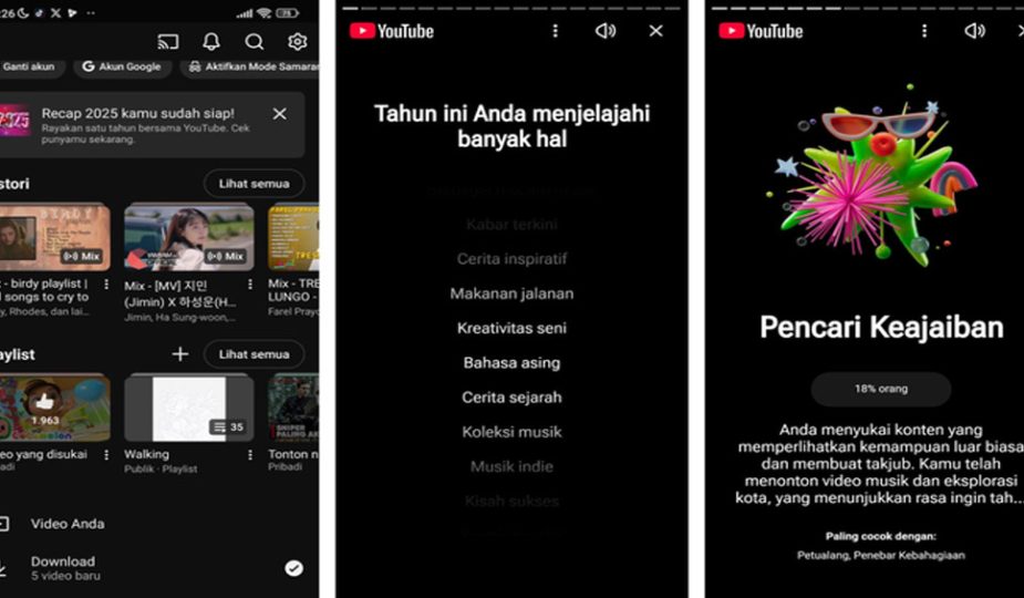 YouTube Recap 2025