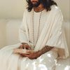 Boho Poncho For Men Mens Beach Robe Handmade