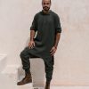 Linen Jogger Pants: Relaxed Oriental Boho Style