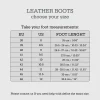 Vintage Brown And Black Crazy Horse Leather Boots